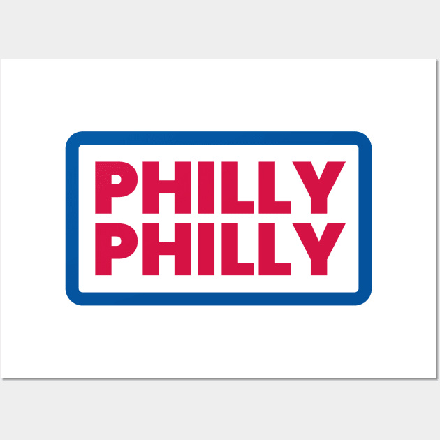 Philly Philly Design Wall Art by Brobocop